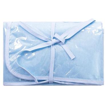 Imagem de Trocador De Fraldas Portátil Para Bolsa Com Forro de PVC Impermeável 4