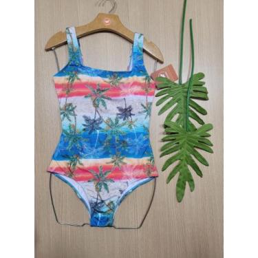 Imagem de Maiô/Body Infantil Praia - Joice Melo Modas, Estampado, M