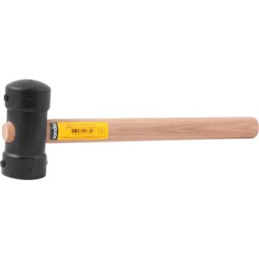 Imagem de Martelo de Borracha 40 mm Cabo em Madeira - Vonder