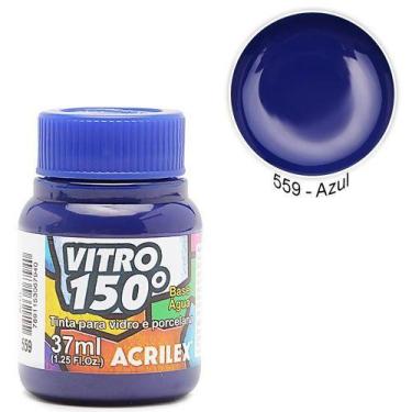 Imagem de Tinta Vitral Acrilex 150 037 ml Azul