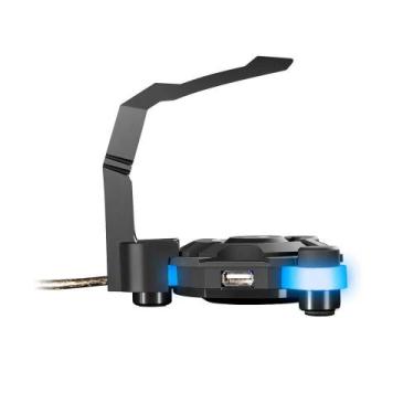 Imagem de HUB USB Gamer Warrior AC293 - Preto - Multilaser