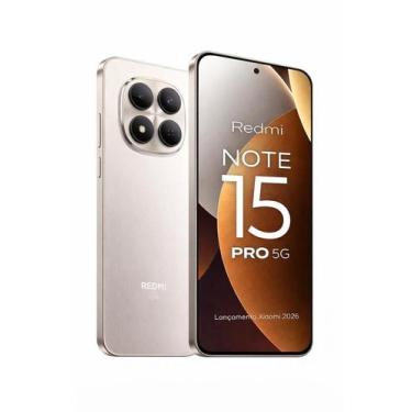 Imagem de Smartphone Celular Xiaomi Redmi Note 15 Pro 5G 256GB 8GB RAM Lançament