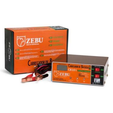 Imagem de Carregador de Bateria Zebu 10A 180W CB10I 12V/24V Bivolt 35661