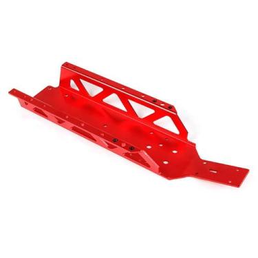 Imagem de Chassi principal de metal FLMLF para carro RC 1/5 vermelho