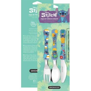 Imagem de Talher Infantil Inox Capivara Disney Colher Garfo e Faca Simonaggio, S