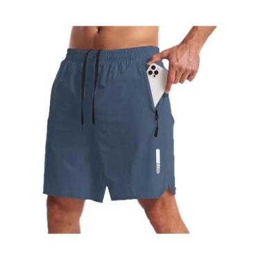 Imagem de Shorts Masculinos De Verão Para Corrida, Academia, Fitness, Treino, Es