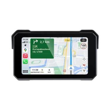 Imagem de Navegação GPS Para Motocicleta À Prova d'Água De 5 Polegadas Com Andro