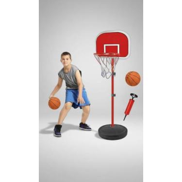 Imagem de Cesta de Basquete Infantil Ajustável com Bola - Congratulations Store