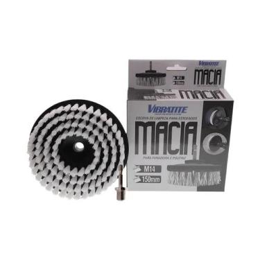 Imagem de Escova De Limpeza Para Furadeira De 6 Polegadas Com Conexão M14, Verme