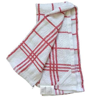 Imagem de Pano Copa Check 40x60 - Niazitex, Vermelho