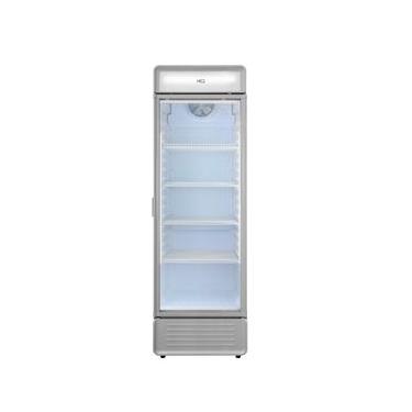 Imagem de Refrigerador Expositor Vertical HQ 439L Porta de Vidro Duplo LED e Trava Cinza HQ-439REVPVX 110