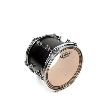Imagem de Pele 13" evans tt13ec2s para caixa e tom ec2 transparente (019761)
