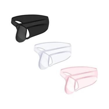 Imagem de Cuecas Masculinas Ultrafinas Transparentes Em Malha, 1/3 Peças, Cuecas