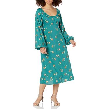 Imagem de Billabong Vestido midi feminino Sweet to Me, Esmeralda, G