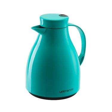 Imagem de Bule Térmico Paris 1L Com Gatilho Unitermi - Verde Tiffany