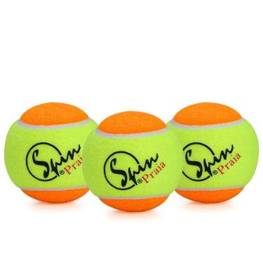 Imagem de Bola de Beach Tennis Spin - Pack com 03 Bolas