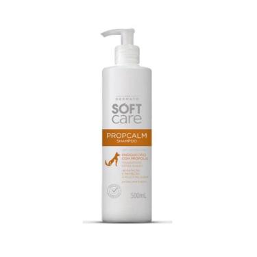 Imagem de Soft Care 500 Ml Shampoo Propcalm Para Cães E Gatos - Pet Society