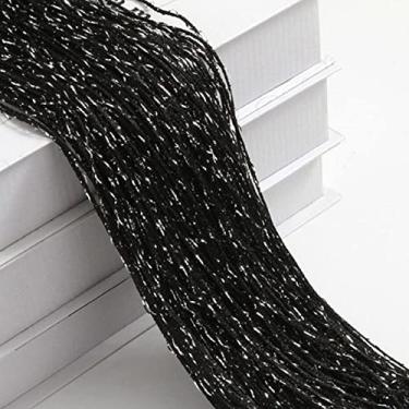 Imagem de 1x2m Cortina de Corda Brilhante Linha Borla Cortinas Janela Porta Divisor Cortina para Casa Sala de Estar Café Decorações Interiores Valance, COR, 4,100cm x 200cm