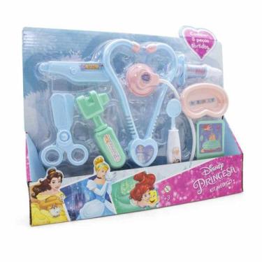 Imagem de Kit Médico Infantil - 8 Peças - Princesas Disney - Toyng