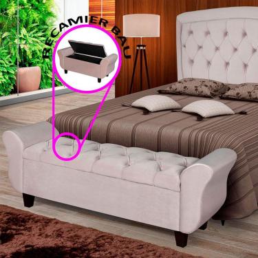 Imagem de Recamier Banco Bau Quarto Lisboa 185 cm