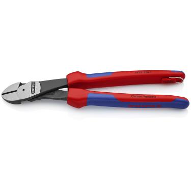 Imagem de KNIPEX Corte diagonal de 12 ângulos de alta alavancagem, amarrado, vermelho