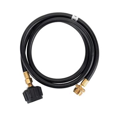 Imagem de Camco Conjunto de mangueira de propano 59823 5' - Acme x rosca de cilindro removível macho de 2,54 cm-20