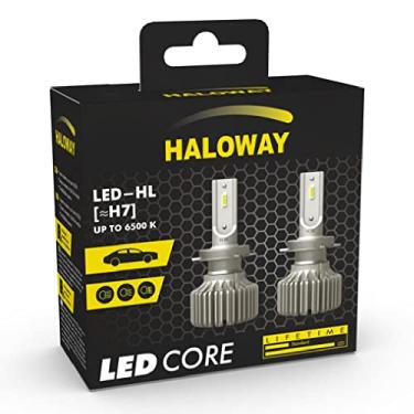 Imagem de Par Lâmpada Automotiva Haloway Led H7 Hwc 12v 6500k