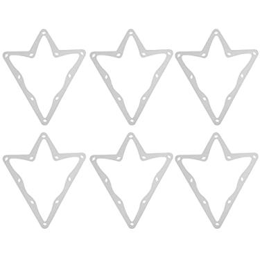 Imagem de Racks mágicos para bilhar de bilhar, folha de rack mágico, economize tempo, 10 bolas de papel para piscina folhas lisas brancas 6 peças duráveis para amantes de bilhar Suministro
