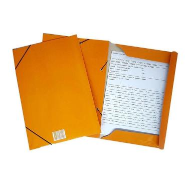 Imagem de Pasta Aba Elastica Oficio Laranja-Top Pct C/30 Promoçao 24H