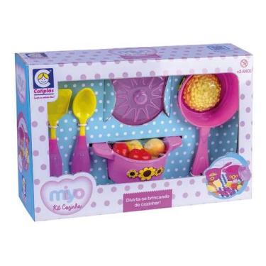 Imagem de Brinquedo Infantil Miyo Kit De Cozinha 12 Pçs - Cotiplás 2545 - Cotipl