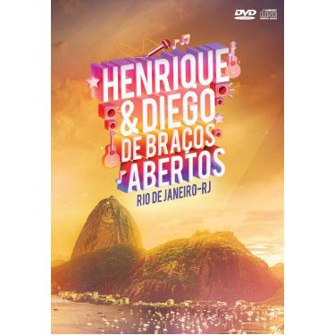Imagem de HENRIQUE & DIEGO - DE BRAÇOS ABERTOS AO VIVO KIT [DVD]