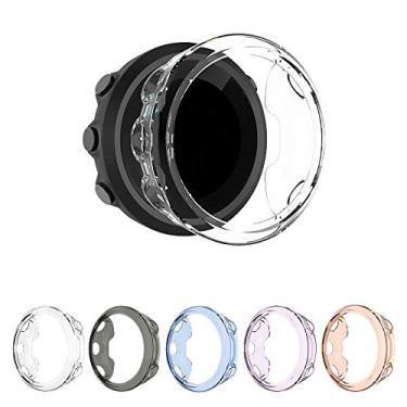 Imagem de Capa Bumper Case compativel com Relogio Forerunner 45 - Marca LTIMPORTS (Transparente)