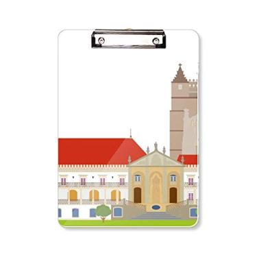 Imagem de Prancheta de Prancheta Nacional de Portugal Coimbra Prancheta Placa de apoio A4