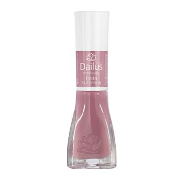 Imagem de Dailus Esmalte Cremoso 203 Festa Surpresa Rosa Escuro