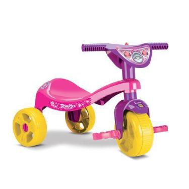 Imagem de Triciclo Infantil Princesa Judy Com Haste Empurrador - Samba Toys