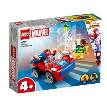 Imagem de Lego Super Heroes Marvel - O Carro Do Homem Aranha E Doc Ock 48 Peças