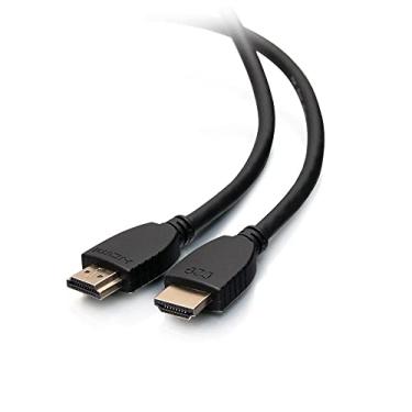 Imagem de C2G Cabo HDMI de áudio e vídeo Legrand, cabo HDMI de alta velocidade 4K, cabo HDMI preto, cabo HDMI de 60 hz, cabo HDMI de 3 metros, pacote com 3, 21003