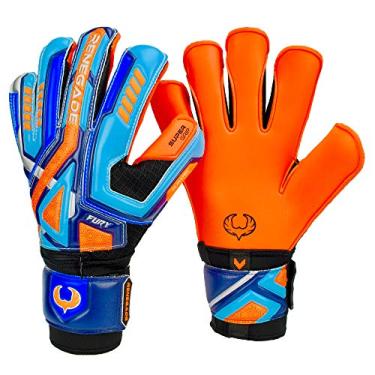 Renegade GK Luvas de goleiro profissionais Eclipse Nova com dedos