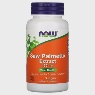 Imagem de Saw Palmetto Extract 160 mg 120 Cápsulas now foods