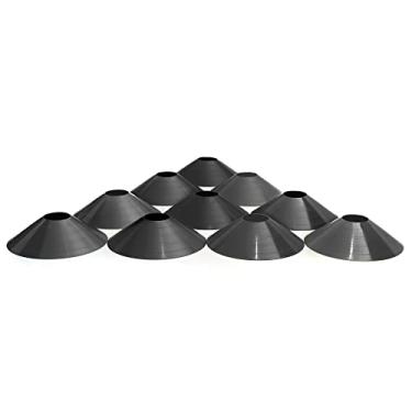 Imagem de Kit 10 Chapéus Chinês Preto Mini Cone Funcional Cor:Preto;Tamanho:M;Genero:Unissex
