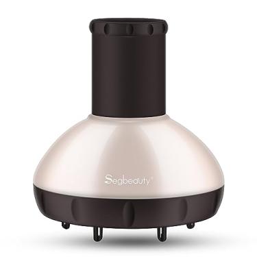 Imagem de Difusor para secador de cabelo, Difusor de cabelo Segbeauty para cabelos cacheados e ondulados, compatível com a maioria dos secadores de secador de cabelo, acessório de difusor sem frizz para soprador com bocal de 4 cm a 5 cm