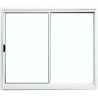 Imagem de Janela 2 folhas 1,00x1,20 sem grade no alumínio branco