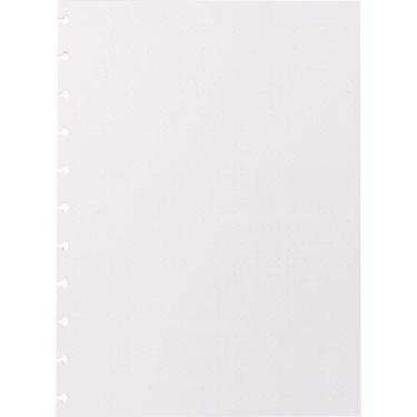 Imagem de Bloco refil grande pontilhado branco 120g com 30 folhas Cirg4006 Caderno Inteligente
