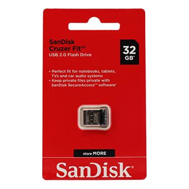 Imagem de SanDisk 32 GB Cruzer Fit USB 2.0 Flash Drive - SDCZ33-032G-G35