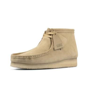 Imagem de Clarks Bota masculina Wallabee Chukka, Camurça de, 13