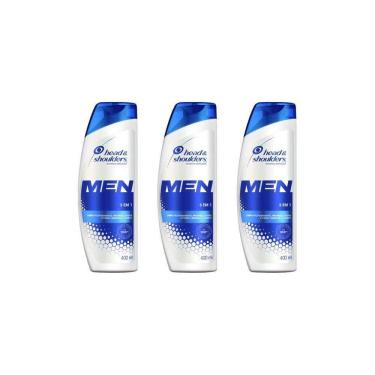 Imagem de Shampoo Head & Shoulders 400Ml Men 3 Em 1-Kit C/3Un