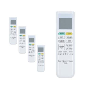 Imagem de Kit 5 Controle Remoto Para Ar Condicionado Daikin Inverter Advance FTX09N5VL / FTK09P5VL / FTHS09T5VL / FTX12N5VL / FTK12P5VL / FTHS12T5VL / FTX18N5VL / FTK18P5VL / FTHS18T5VL