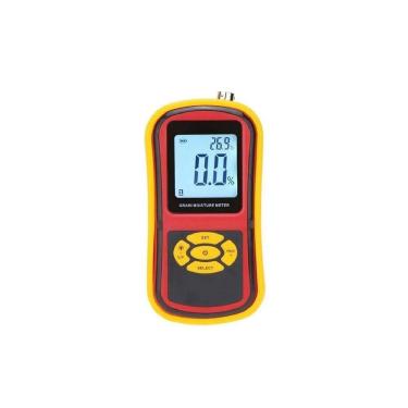 Imagem de Medidor Umidade Digital Grãos Cereais Temperatura -10° A 60°C Luz Fundo Alarme Hold Mug-650 Portátil Instrutherm