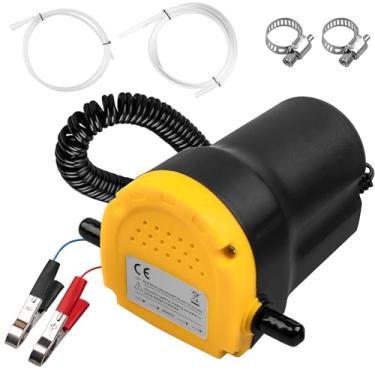 Imagem de Extrator de óleo, bomba extrator de óleo de 12V 60W, bomba de troca de óleo atualizada, extrator de bomba de transferência de fluido de óleo/diesel, óleo de sucção para carro, barco, trator caminhão, trailer, quadriciclo