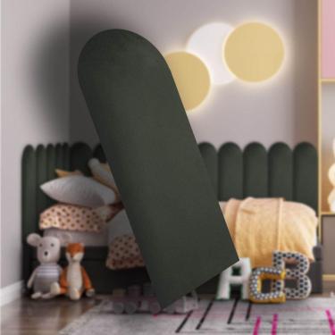 Imagem de KIT 20 Placas Cabeceira Nuvem Estofada Para Cama Box - Módulo 20 Cm x 60 Cm